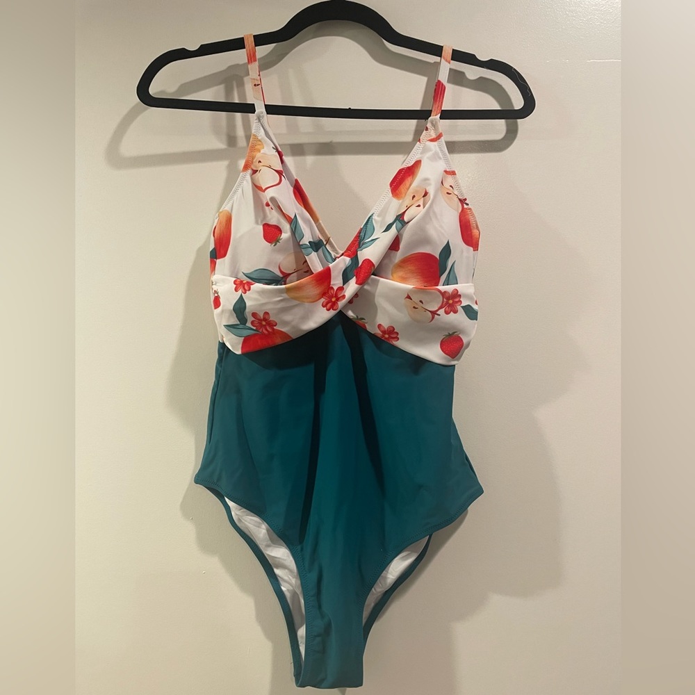 Amani Fruit Print One-Piece Swimsuit